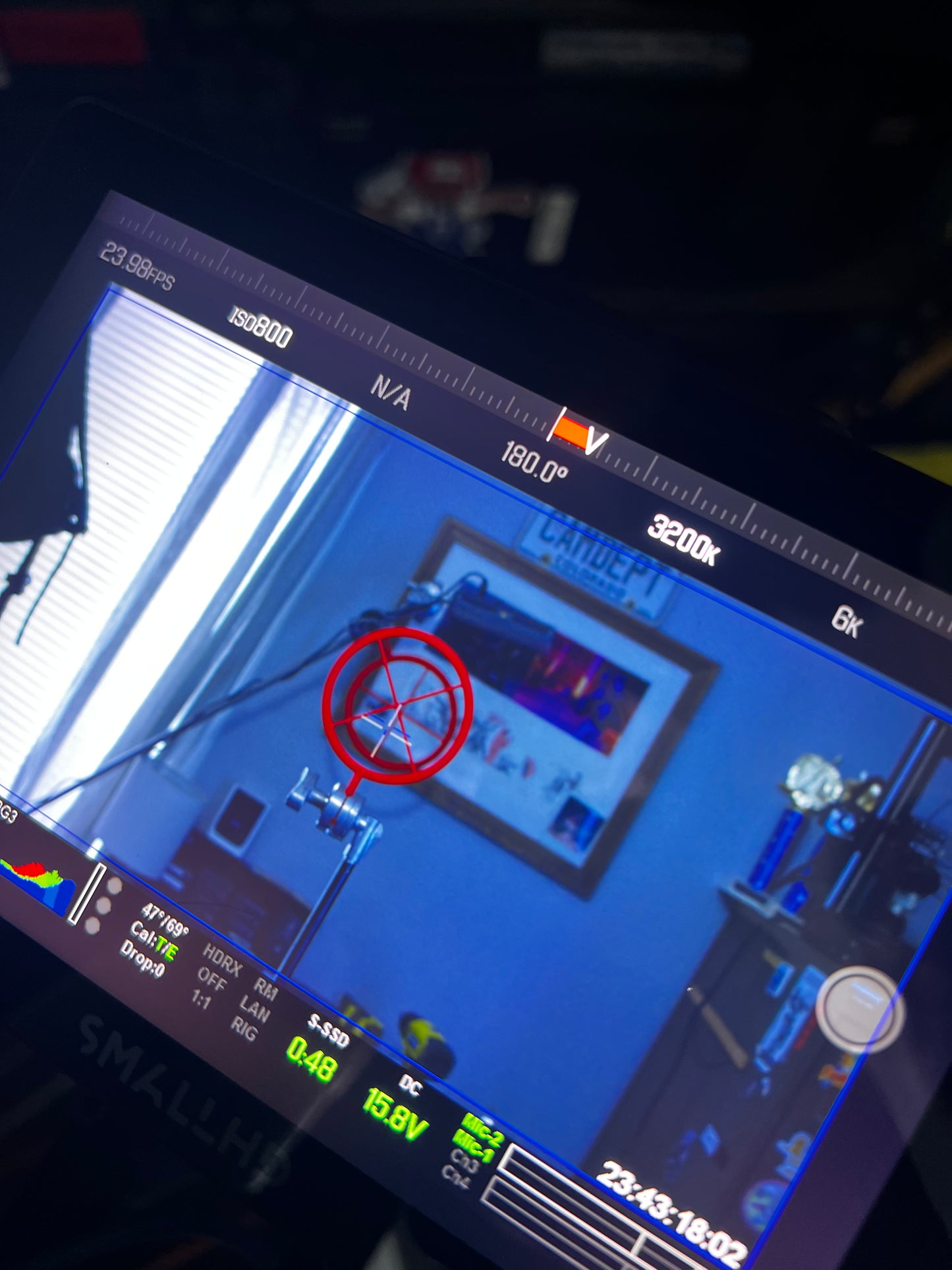 Steadicam practice targets